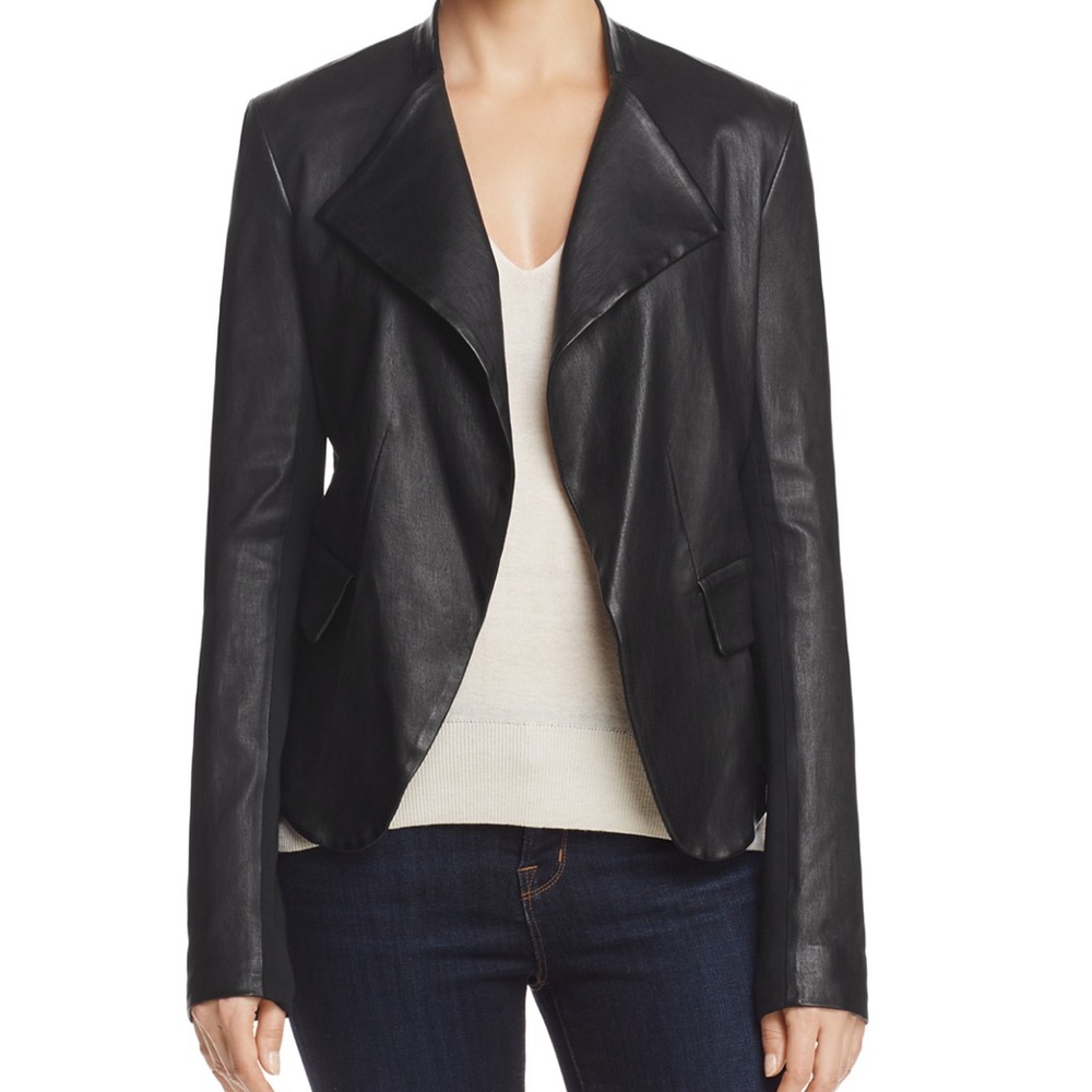 NWOT - Theory Leather Jacket - Size Small